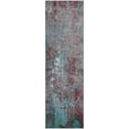 thumbnail image 2 of Addison Rugs Mayfield Premium Machine Washable Transitional Abstract Turquoise Runner Rug, 2'3" x 7'6", 2 of 6
