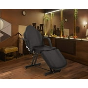 BestMassage 73 Inch Adjustable & Foldable Portable Multifunctional Black Massage Chair