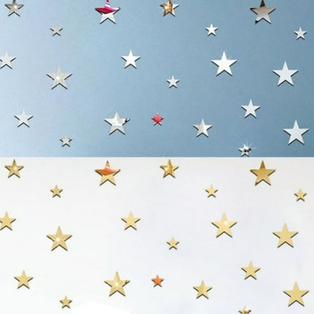 Art Removable 20pcs Star Wall Sticker 3d Mirror Decal Vinyl Acrylic Home Decor Canada - Decorative Star Wall Mirror Art Art Removable 20pcs Star Wall Sticker 3d Mirror Decal Vinyl Acrylic Home Decor Canada - Decorative Star Wall Mirror Art
