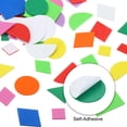 thumbnail image 4 of Uxcell Foam Stickers,4Pack 208Pcs EVA Self Adhesive Foam Shape Stickers,Geometric, 4 of 6
