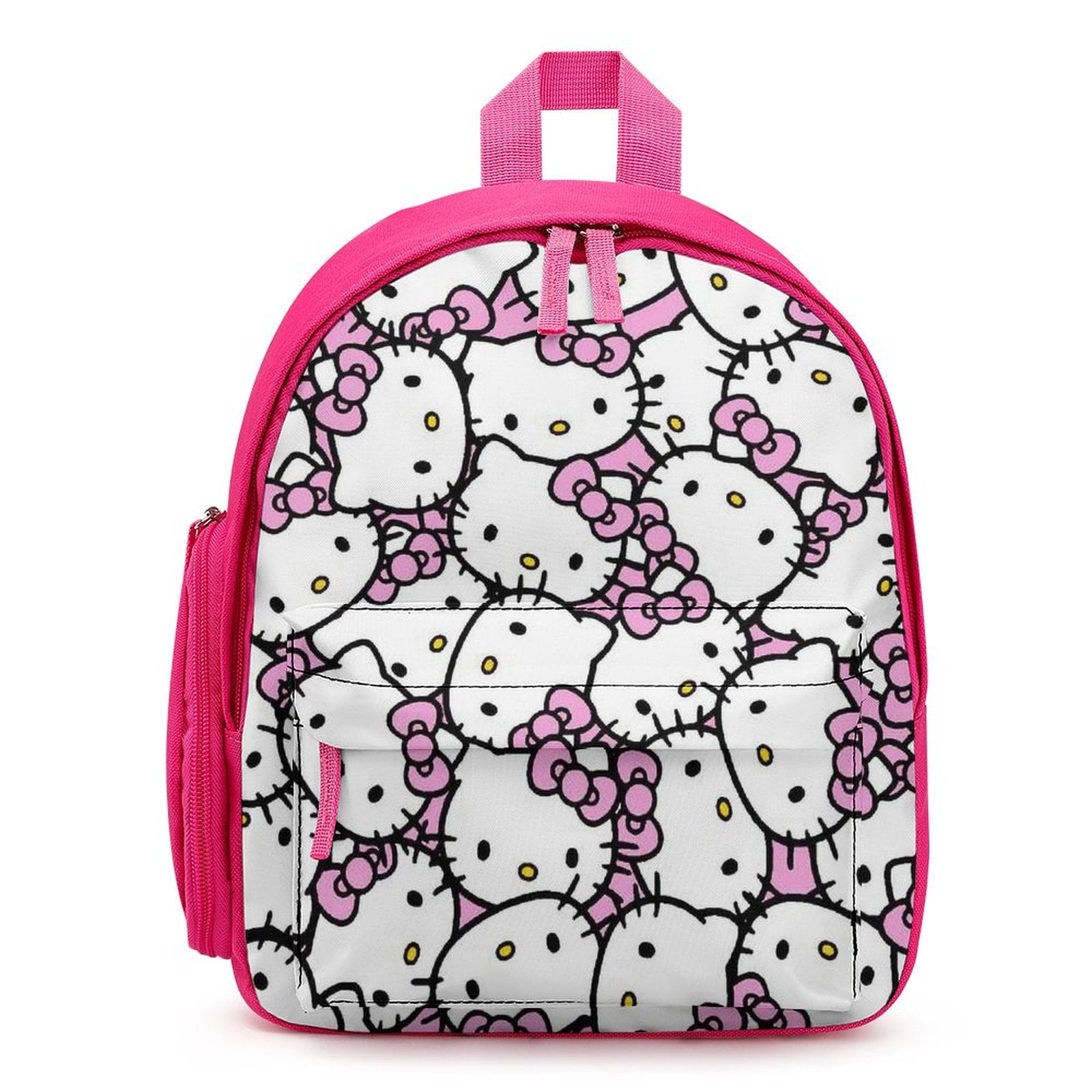 Hello Kitty Large School Backpack Bag, Pink Cake Design, 16 Inch