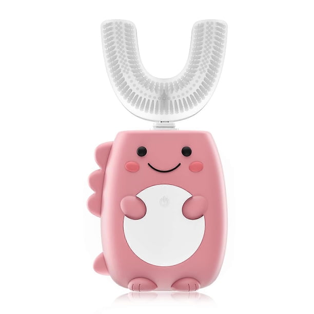 U-shaped electric toothbrush, 360 automatic whitening massage, waterproof, full mouth dinosaur toothbrush