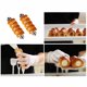 thumbnail image 5 of Worallymy Forma Redonda Tubos Molde Molde para Hornear Rollo de Acero Inoxidable Tubos de Pan Cupcake Pastelería Herramienta para Hornear 20 Piezas Worallymy JD735809477, 5 of 7