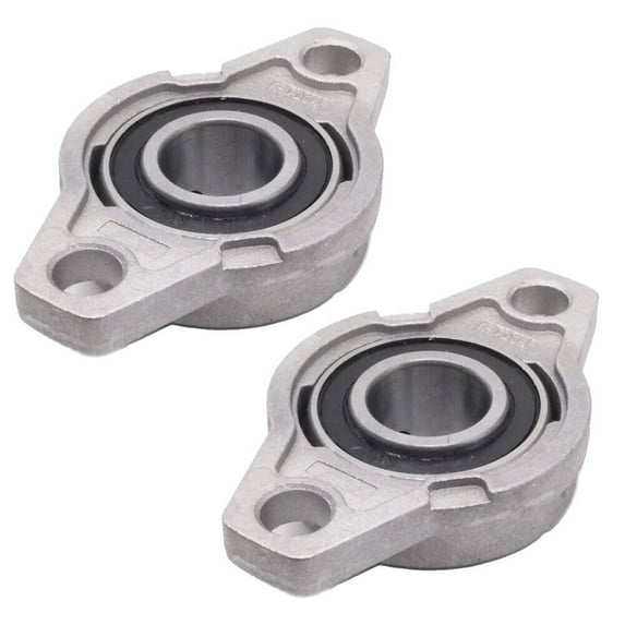 2 PCS 20mm KFL004 Pillow Block Bearing FL004 Flange Block Bearing US Stock