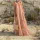 thumbnail image 3 of Txlixc Vestido de mujer con tirantes largos y flores 3D sin mangas Txlixc  moda, 3 of 4