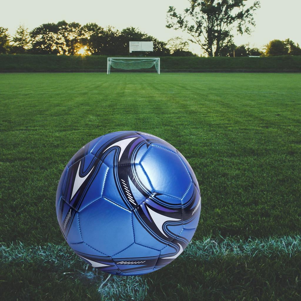 harayaa Blue Size 5 Football Sphere Suitable for Matches Training Ball Balanced Weight