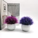 thumbnail image 3 of Wosthever 2 uds plantas de simulación en maceta de plástico que añaden belleza y estilo a cualquier entorno pastos falsos para decoración Decoración amarillo, 3 of 6