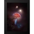 thumbnail image 2 of Love Grams 14x18 Black Modern Framed Museum Art Print Titled - Mushroom Magic, 2 of 5