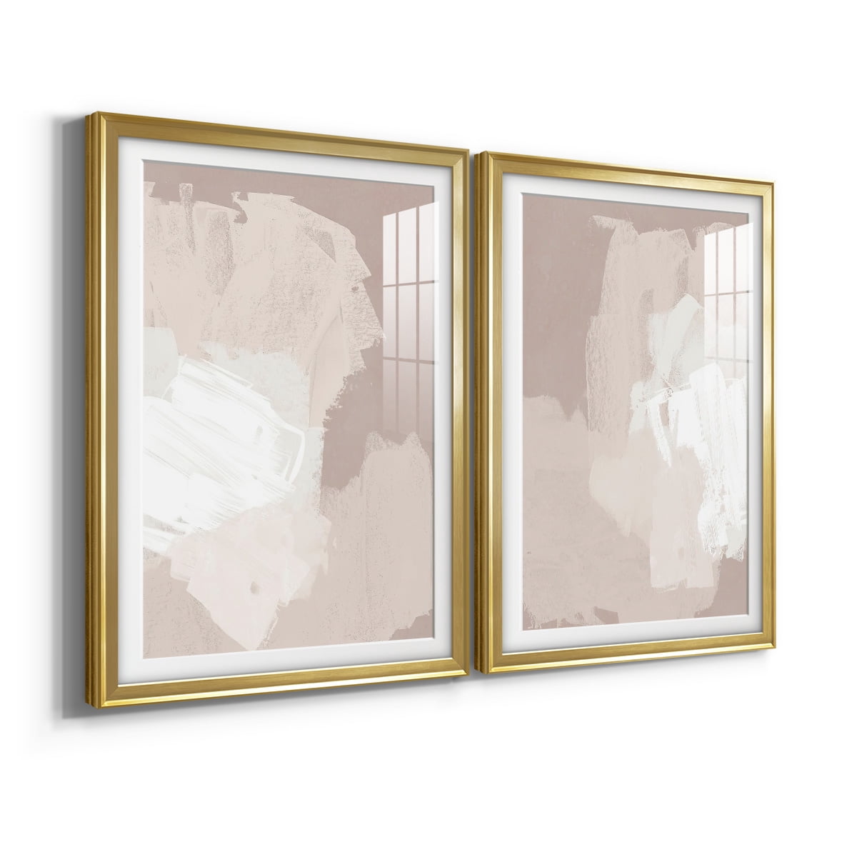 Wexford Home Cloud Slate I Premium Framed Print, 26.5" x 36.5" - Ready to Hang, Gold (Set of 2)