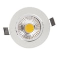thumbnail image 3 of Focos LED antideslumbrantes regulables AC220V 110V Foco de techo LED empotrado de aluminio COB Lámpara de techo, 3 of 5