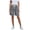 🔥 Gray, variant on Sentmoon Shorts Jean Stretchy High Waist Women Denim Shorts with Pockets Casual Drawstring Regular Fit Summer Shorts S-3XL