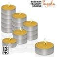 thumbnail image 2 of Hyoola, 4.5 Hour Natural Yellow Beeswax Tealight Candles - In Aluminum Cup (12 Pack), 2 of 8