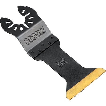 UPC: 0885911318846 | DeWalt DWA4204 Oscillating Wood & Nail Cutting Blade  Wide  Titanium  Universal – Quantity 1