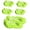 Green, variant on Mop Slippers Shoes 5 Pairs (10 Pieces) - Shoes Cover for Mop Dust Duster Slippers Cleaning Floor House Washable Floor Cleaning Tools Shoe Cover(Mix)