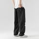 thumbnail image 3 of Pantalones largos de pierna ancha para hombre, de seda de hielo, de paracaidista, de trabajo, finos y holgados, informales, de secado rápido, 3 of 4