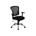 thumbnail image 4 of Scranton & Co Mid-Back Mesh Office Chair in Black, 4 of 6