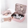 thumbnail image 3 of Bolsa de maquillaje Set Bolsa de cosméticos Bolsas de maquillaje para mujeres con leche animal de vaca Mini estilo lindo Bolsa de cosméticos de viaje Set Bolsas de viaje, 3 of 5