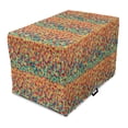 thumbnail image 1 of Abstract Dog Crate Cover, Triangle Formed Fractal Geometric with Aztec Culture Effects Western Print, Easy to Use Pet Kennel Cover for Medium Large Dogs, 35" x 23" x 27", Multicolor, by Ambesonne, 1 of 6