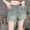 Blue ~, variant on ClodeEU Women's Cowboy Clothes Low Waist Jean Shorts ,Y2K Skinny Ripped Denim Shorts Hot Pants Blue^,Womens Plus XXL