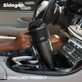 thumbnail image 6 of Sidagar 32 oz Stainless Steel Insulated Tumbler with Push-Button Lid and Handle, Black, 6 of 8