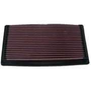 K&N Performance High-Flow Engine Air Filter: Washable, Multi-Layer Protection, Engineered to Boost Horsepower, 33-2024