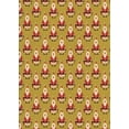 thumbnail image 1 of Ahgly Company Machine Washable Indoor Rectangle Transitional Mahogany Brown Area Rugs, 2' x 5', 1 of 7