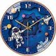 thumbnail image 1 of Silent Children's Wall Clock with Silent Movement, 12 Inch Round Non Ticking Children's Wall Clock, 1 of 4
