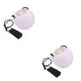 thumbnail image 3 of Wosthever Bola luminosa, juguetes de cuerda elástica, pelotas LED de silicona para interior y exterior, accesorios de mano para fiesta de cumpleaños, 8.00*8.00*9.00 cm 2piezas Wosthever CBP582488, 3 of 5