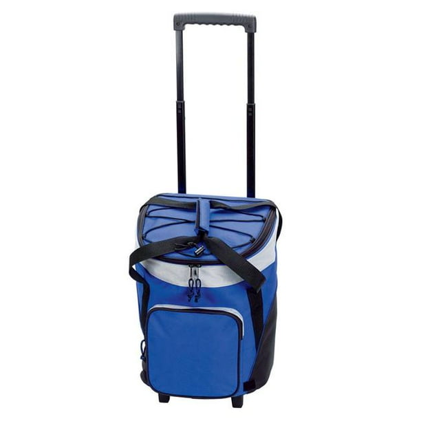 Rolling Cooler Bag Blue Walmart