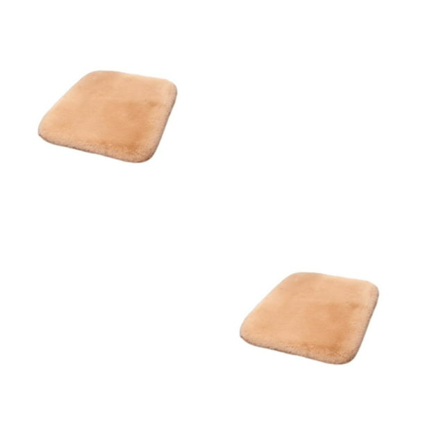 sweethay Cojín universal para asiento de automóvil: inodoro, cálido, sin hilos sueltos, tapete de felpa de imitación, no tóxico, no Type1 NO1