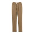 thumbnail image 4 of Mens Sweatpants with Pockets - Mesh Open Bottom Athletic Joggers for Men Loose Fit Gym Workout Running Casual Pants Khaki XXL, 4 of 5