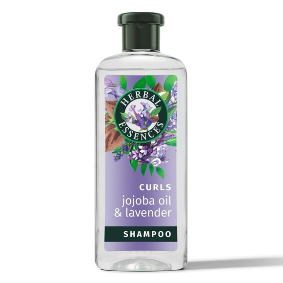 Shampooing Herbal Essences pour cheveux bouclés, huile de jojoba et lavande 13,5 oz liq./400 mL