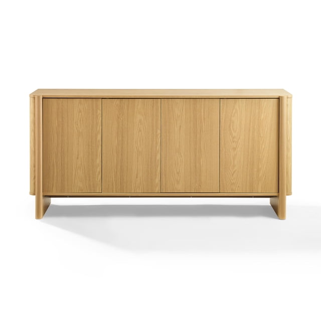 Crosley Furniture Wesley Sideboard in White Oak