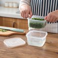 thumbnail image 4 of Food Vacuum Storage Container Sealed Freshsaver Box for Refrigerator Fruit Vegetable, 4 of 8