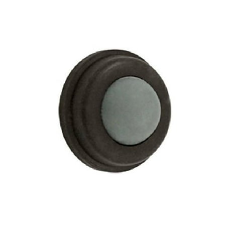 Deltana Satin Bumper - WB100U15 1-Inch Diameter Solid Brass Flush Bumper, 1 diameter wall bumper By Deltana
