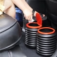 thumbnail image 2 of sweethay Contenedor de coche mágico multifuncional negro de 4L, cubo de basura de barril, Cubo de almacenamiento plegable, cubo de basura de Automoción decorativa y accesorios, 2 of 5