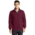 thumbnail image 1 of Sport-Tek ®  1/4-Zip Sweatshirt. St253 M Maroon, 1 of 3