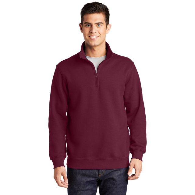 Sport-Tek ® 1/4-Zip Sweatshirt. St253 M Maroon