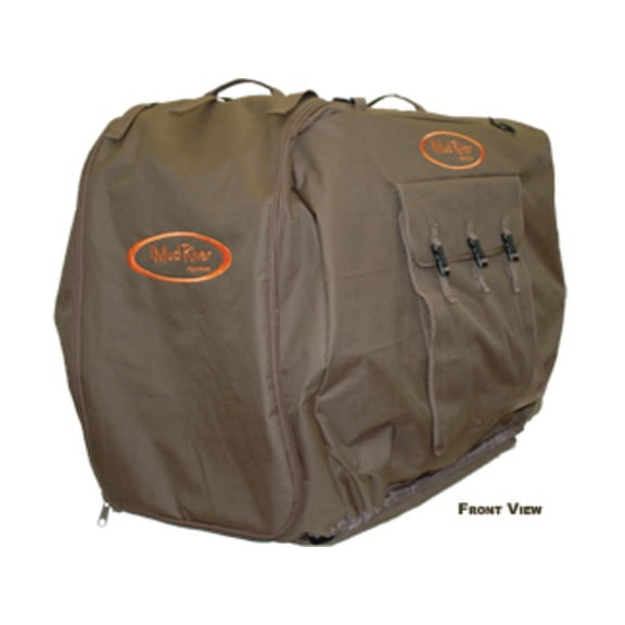 Mud River Bedford Uninsulated Kennel Cover, Brown, Medium