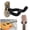 Champagne Gold, variant on BIMZUC Universal Metal Guitar Wall Mount Hanger Stand with Hooks for Ukulele, Violin, Studio Room, Champagne Gold (5.51 inches / 14 cm)