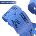 thumbnail image 3 of SHISUYAN 1 Rouleau de Billets de Tombola Rouleau de Billets de Parc d'Attractions Rouleau de Billets Universel Étiquette Rouleau, 3 of 7