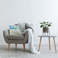 thumbnail image 4 of Stupell Industries Nautical Beach Scene Lounge Chair Design by Paul Brent Throw Pillow, 4 of 6