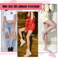 thumbnail image 1 of stanreset Nylon Stylish Fishnet Stockings Lightweight And Fashionable For Modern Woman Breathable Mesh Fishnet 1Set, 1 of 6