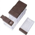 thumbnail image 4 of Tarros de especias de plástico, saleros transparentes, recipientes de almacenamiento con bandeja y 2 tipos de orificios de salida, juego de 6, 4 of 8