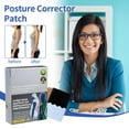 thumbnail image 3 of Back 18pcs Posture Corrector Stickers Hunchback Prevention Self Adhesive Posture Patch For Back Shoulder Waist, 3 of 8