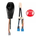 thumbnail image 1 of Maytalsory Shift Knob With LED Light Gear Shift Knob Shift Knob Gear Lever Main Knob With Click Start Button Exact Fit Comfortable Carbon Fiber, 1 of 6