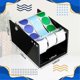 thumbnail image 4 of 3 Disks Label Dispenser for Sticker Rolls Black, 4 of 5