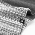 thumbnail image 4 of Winter Warm Set Windproof Jacquard Scarf 3 Piece Set for Scarf Hat Gloves Ensemble, 4 of 4
