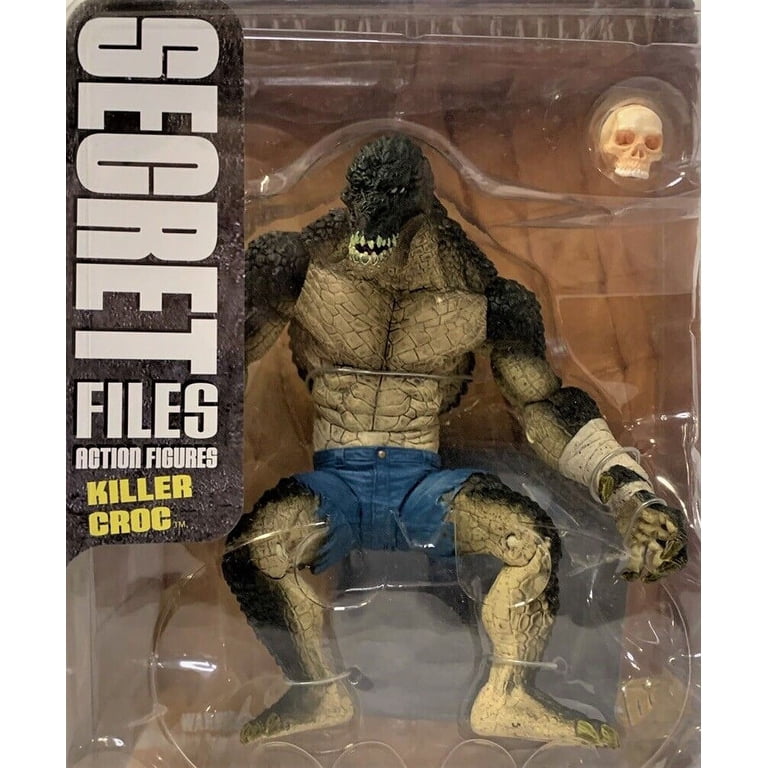 Secret Files Series 1 Batman Rogues Gallery Killer Croc Action