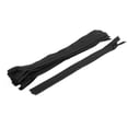 thumbnail image 1 of Unique Bargains Oval Puller Invisible Zipper Black 25cm Zip Length 10Pcs, 1 of 2